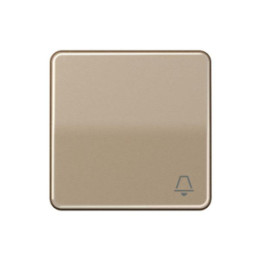 Jung CD590KGB Wippe m. Symbol "Klingel" - gold-bronze