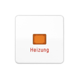 Jung CD590BFHWW Wippe "Heizung Notschalter" - alpinweiß