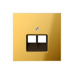 Jung GO2969-2UA Abdeckung f. IAE/AAE-Anschlussdose - goldfarben