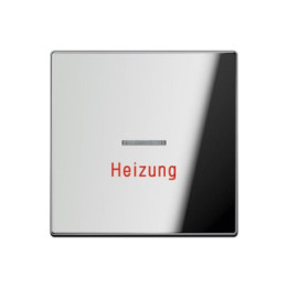 Jung GCR2990H Wippe "Heizung Notschalter" - glanzchrom