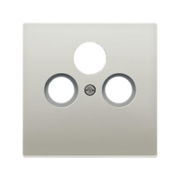 Jung ES2990SAT Abdeckung f. SAT-TV-Steckdose - Edelstahl