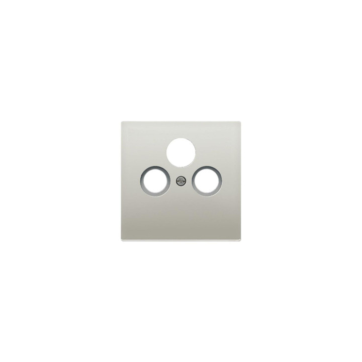 Jung ES2990SAT Abdeckung f. SAT-TV-Steckdose - Edelstahl