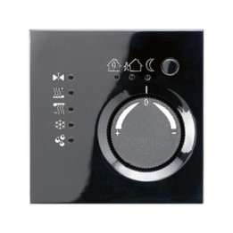 Jung LS2178TSSW KNX Stetigregler m. Tasterschnittst. - schwarz