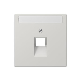 Jung LS969-1NAUALG Abdeckung f. IAE/UAE-Anschlussdose - lichtgrau