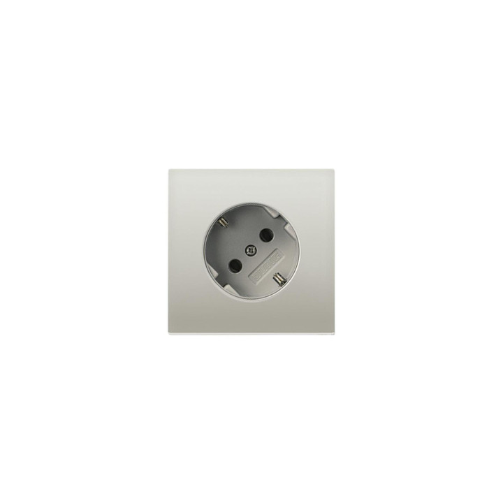 Jung ES2520-45 SCHUKO-Steckdose 45 Grad - Edelstahl