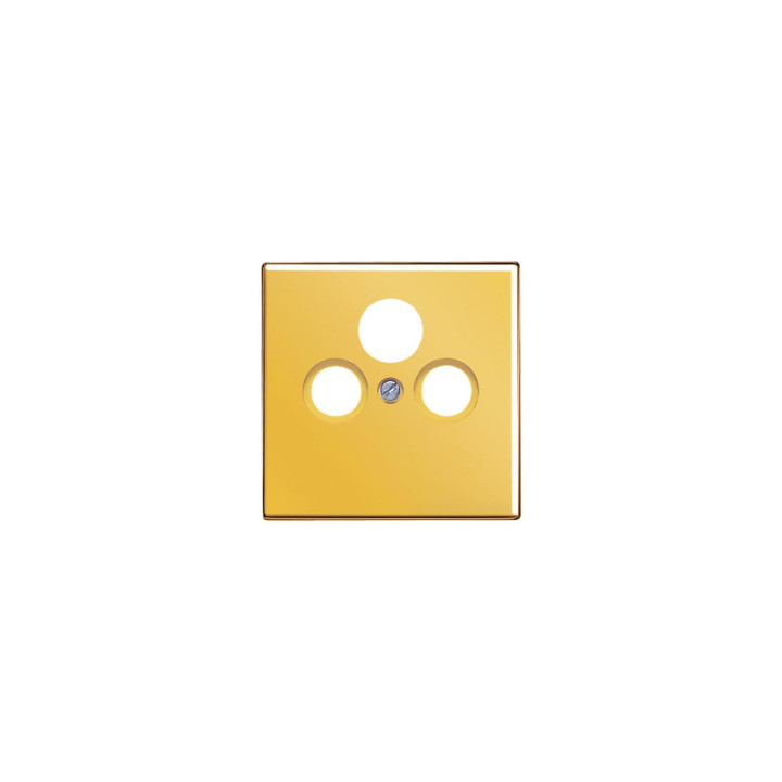 Jung GO2990SAT Abdeckung f. SAT-TV-Steckdose - goldfarben