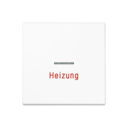Jung LS990HWW Wippe "Heizung Notschalter" - alpinweiß
