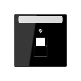 Jung LS969-1NAUASW Abdeckung f. IAE/UAE-Anschlussdose - schwarz