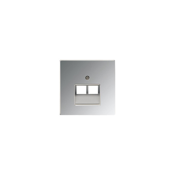 Jung GCR2969-2UA Abdeckung f. IAE/UAE-Anschlussdose - glanzchrom