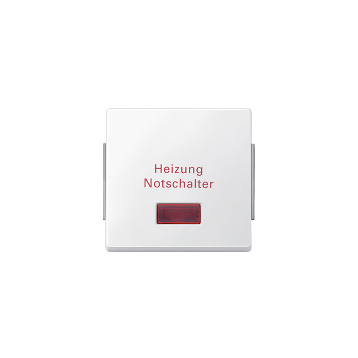 Merten 343019 Wippe für Heizungs-Notschalter, polarweiß, AQUADESIGN