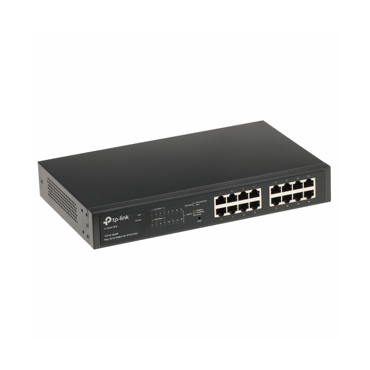 ПЕРЕКЛЮЧАТЕЛЬ POE TL-SG1016PE 16 ПОДКЛЮЧЕНИЕ TP-LINK