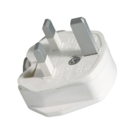 Jung SA13 Stecker B.S. - weiß