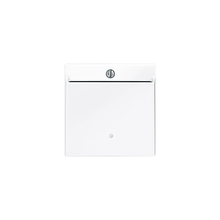 Merten 315625 Card-Schalter, aktivweiß glänzend, System M