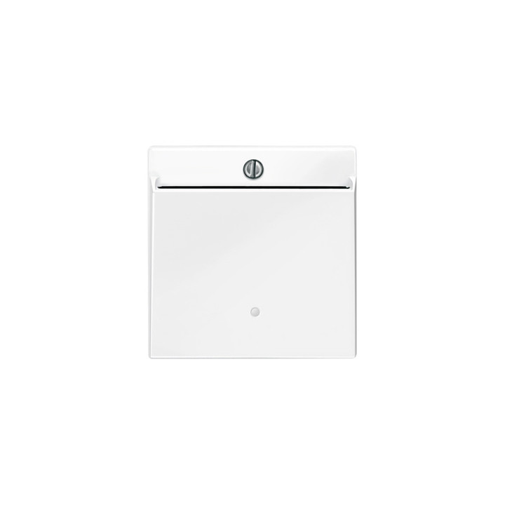 Merten 315619 Card-Schalter, polarweiß glänzend, System M