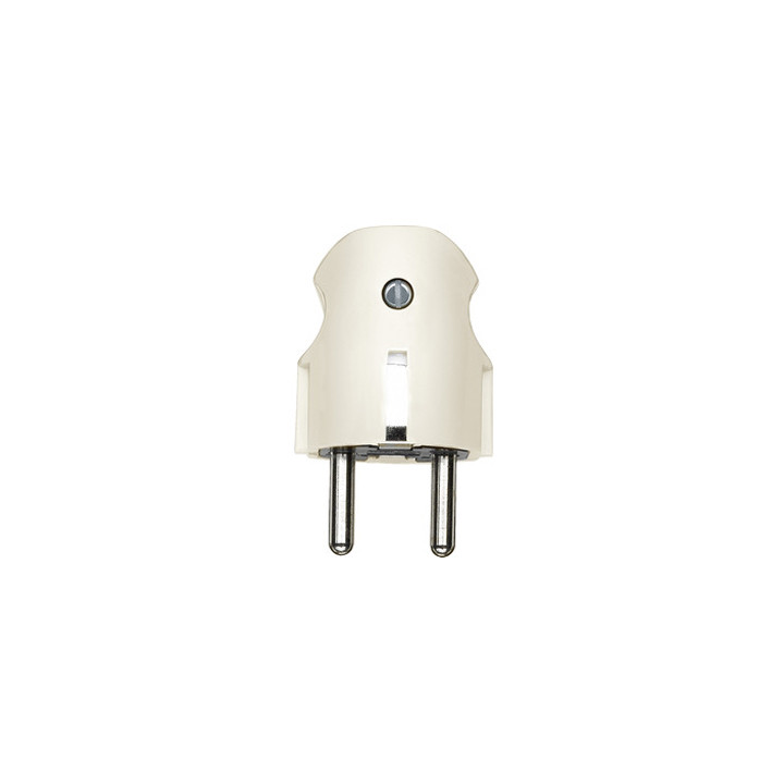 Merten 122427 SCHUKO-Stecker, weiß