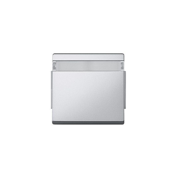 Merten 343960 Wippe mit Schriftfeld, aluminium, AQUADESIGN