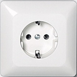 Merten 270424 SCHUKO-Steckdose, weiß, M1