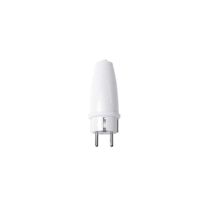 Merten 125462 PVC-SCHUKO-Stecker, polarweiß