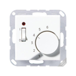 Jung TRA241AL Temperaturregler Oeffner AC 24 V - aluminium