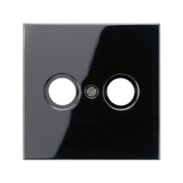 Jung LS990TVSW Abdeckung f. Antennen-Steckdose - schwarz