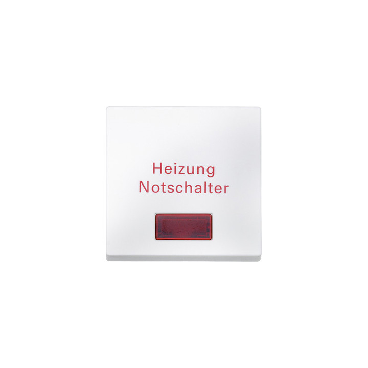 Merten 433919 Wippe für Heizungs-Notschalter, polarweiß, System M