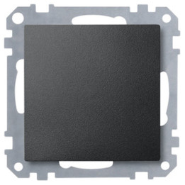 Merten 391814 Blindabdeckung, anthrazit, System M