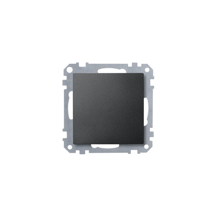 Merten 391814 Blindabdeckung, anthrazit, System M