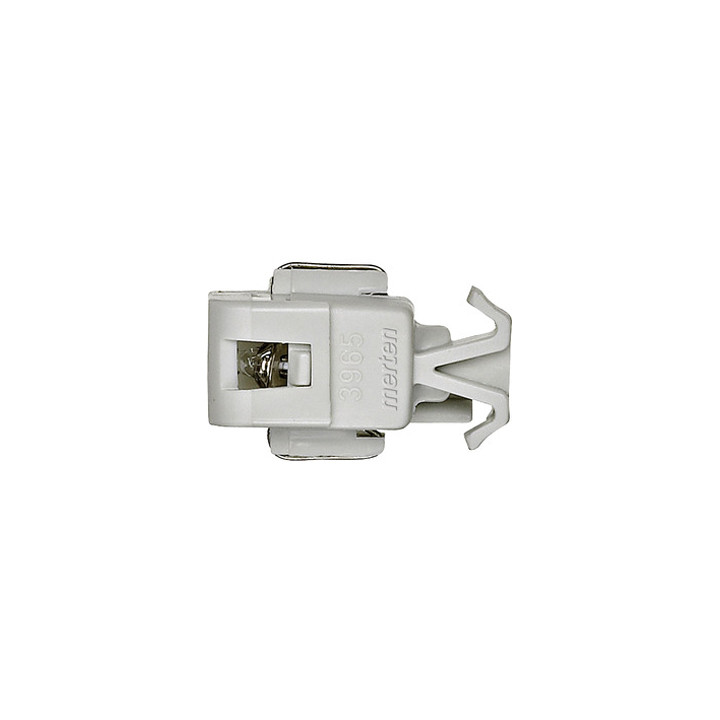 Merten 396502 Glimmlampenanhänger mit integrierter Lampe, grau
