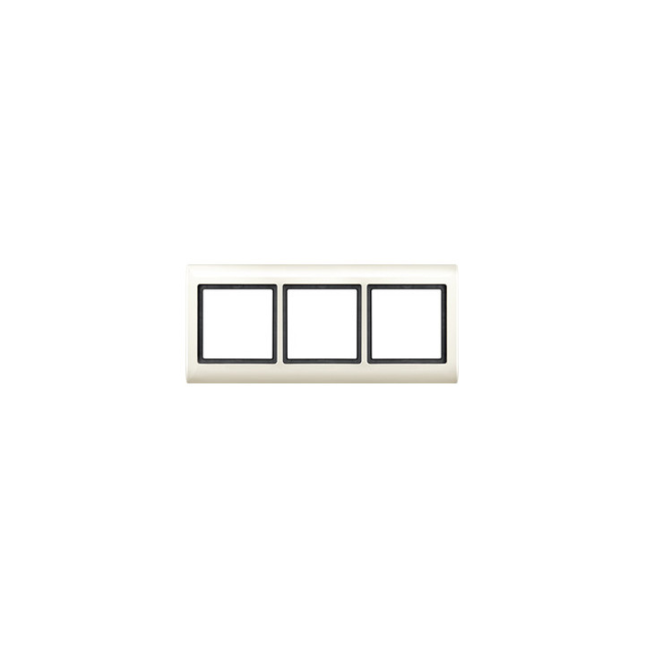 Merten 400344 AQUADESIGN-Rahmen, 3fach, weiß