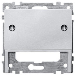 Merten 464660 Schrägauslass, aluminium, System M