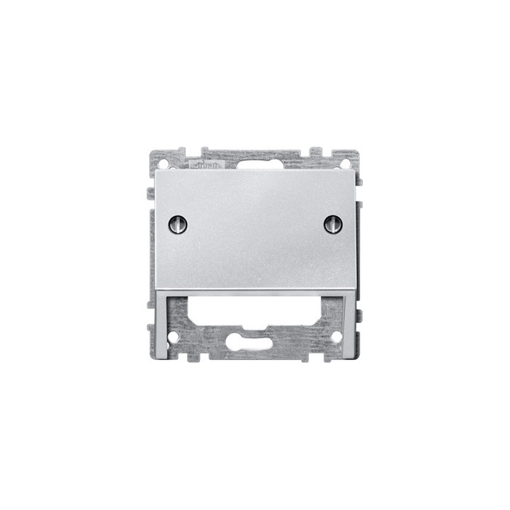 Merten 464660 Schrägauslass, aluminium, System M