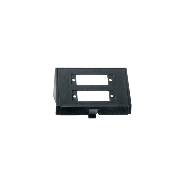 Merten 464381 Einschub für Duplex SC, schwarz, System M, System Fläche