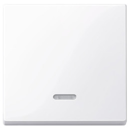 Merten 436025 Wippe mit Kontrollfenster, aktivweiß glänzend, System M