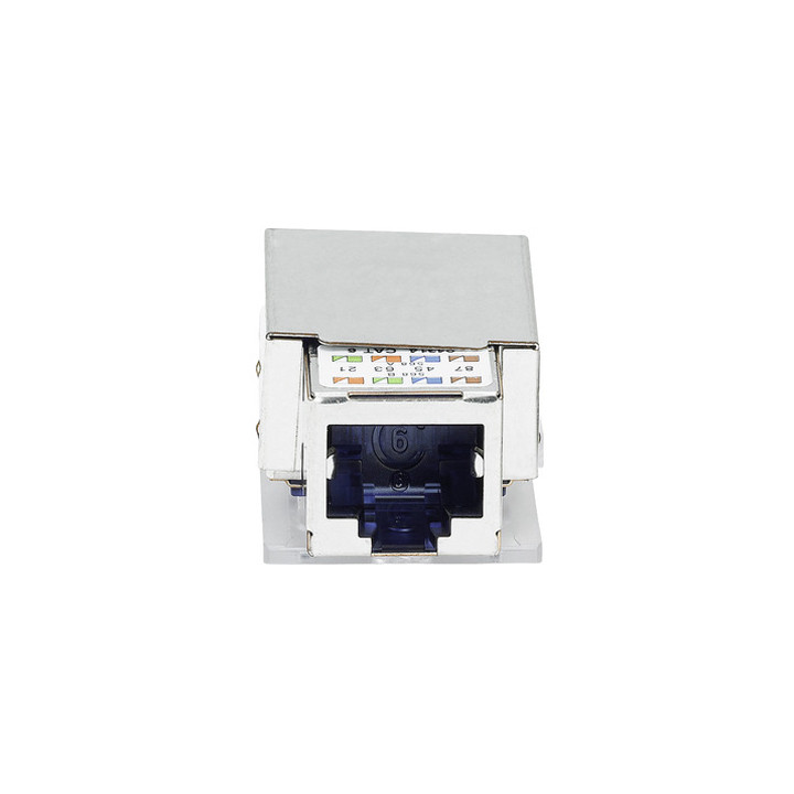 Merten 465583 Reichle &amp; De-Massari Anschlussmodul, geschirmt, Kat 6, 1xRJ45/s
