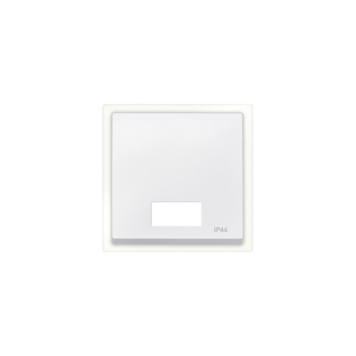 Merten 433719 Wippe mit rechteckigem Symbolfenster, polarweiß, System M