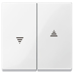 Merten 432419 Wippe für Rollladenschalter und -taster, polarweiß glänzend, System M