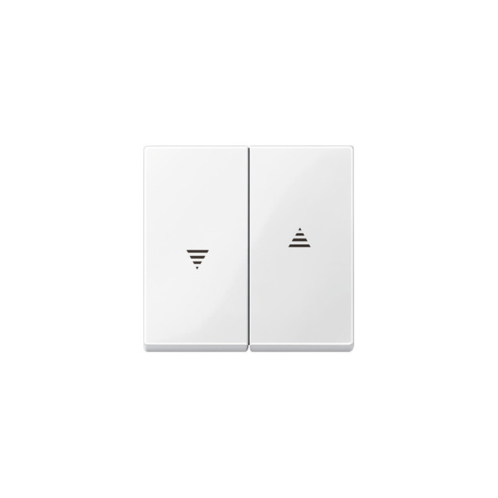 Merten 432419 Wippe für Rollladenschalter und -taster, polarweiß glänzend, System M