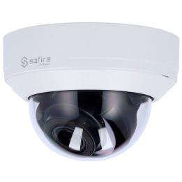SAFIRE SMART SF-IPD540ZA-8E1 8MP IP67 kupolinė kamera su PoE, Wi-Fi, dvigubu apšvietimu, 2,8 mm objektyvu
