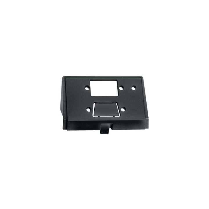 Merten 464391 Einschub f. D-Subminiatur-Steckverbinder 9-polig, schwarz, System M, Sys. Fläche