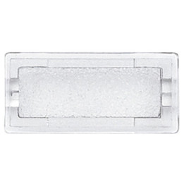 Merten 395569 Symbole, rechteckig, neutral, glasklar
