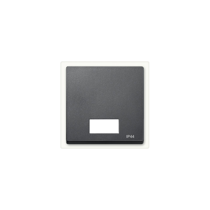 Merten 433714 Wippe mit rechteckigem Symbolfenster, anthrazit, System M