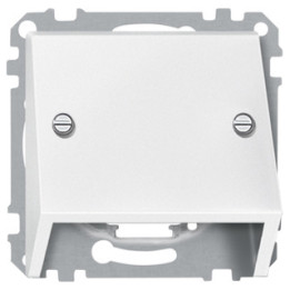 Merten 464619 Schrägauslass, polarweiß, System M