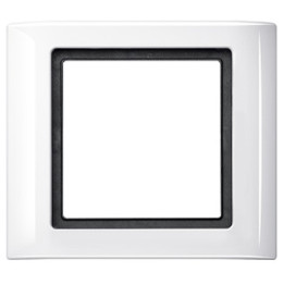 Merten 400119 AQUADESIGN-Rahmen, 1fach, polarweiß