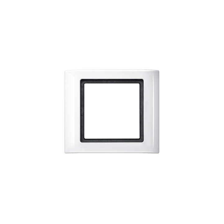 Merten 400119 AQUADESIGN-Rahmen, 1fach, polarweiß