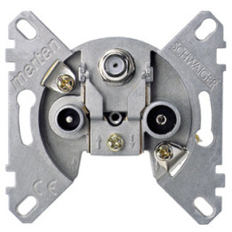 Merten 466097 Sat-Antennendose, 3fach