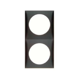 Berker 918262515 Rahmen 2fach Berker Integro anthrazit, matt