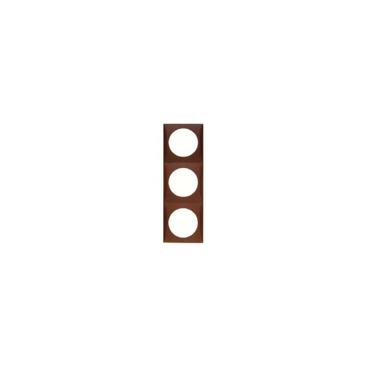 Berker 918192511 Rahmen 3fach Berker Integro braun, matt