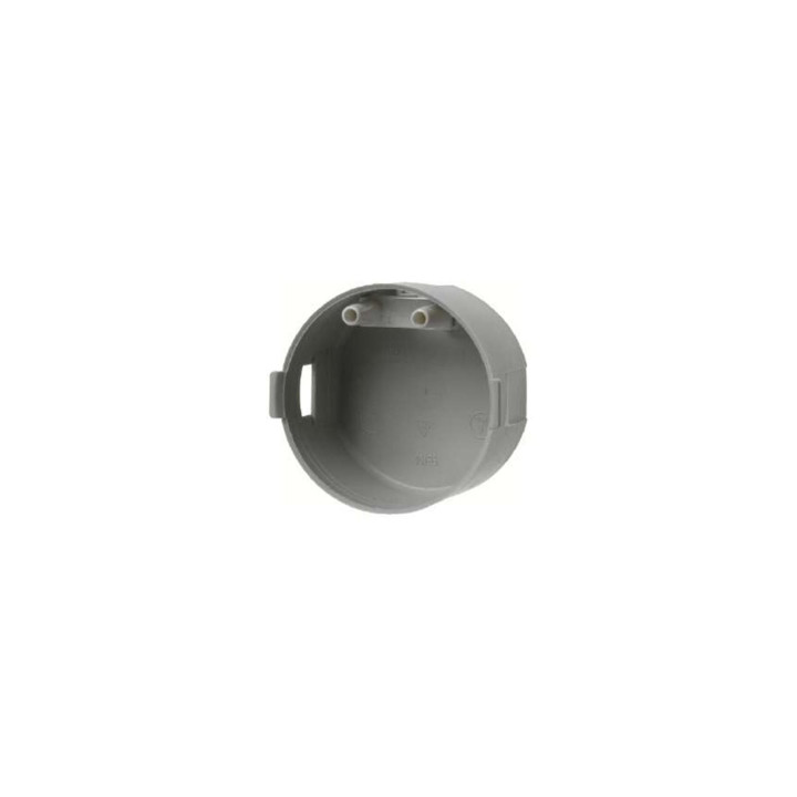 Berker 9182001 Berührungsschutzdose flach Ø 45 mm Berker Integro grau