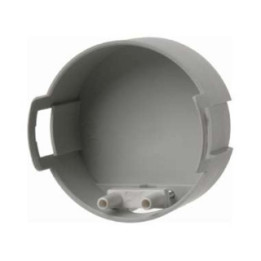 Berker 81837 Berührungsschutzdose für Befestigungsklemmring Ø 58 mm Berker Integro grau