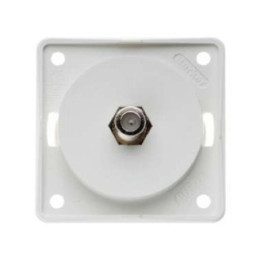 Berker 0945192502 Antennen Verbinderdose SAT Berker Integro polarweiß, matt